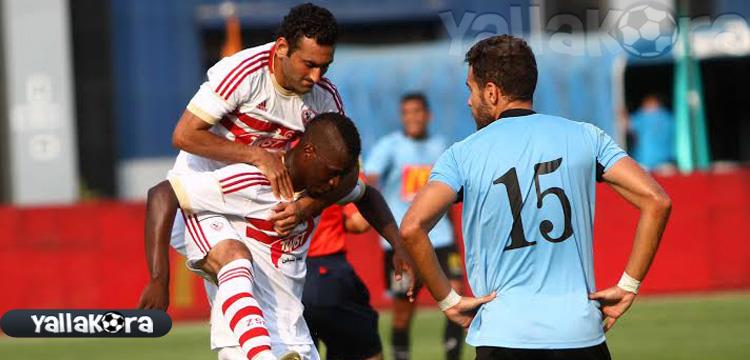 الزمالك والمحلة دومينيك أحمد سمير